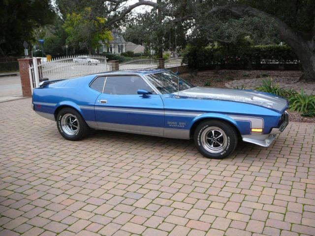 1971 FORD MUSTANG BOSS 351 GENUINE R CODE SURVIVOR 2 OWNER VEHICLE RARE 1971 Ford Mustang
