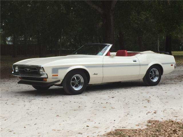 1971 Ford Mustang Convertible 5.0 Factory Air Conditioning PS PB Magnum Original 1971 Ford Mustang N/A