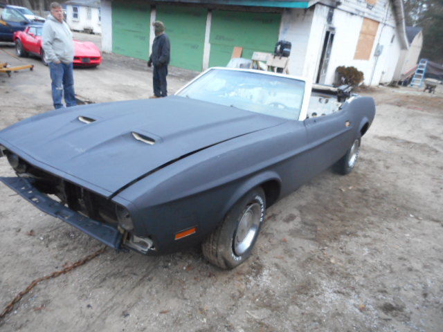1971 FORD MUSTANG CONVERTIBLE MATCHING NUMBERS CAR. MACH 1 CLONE?? 1971 Ford Mustang CONVERTIBLE