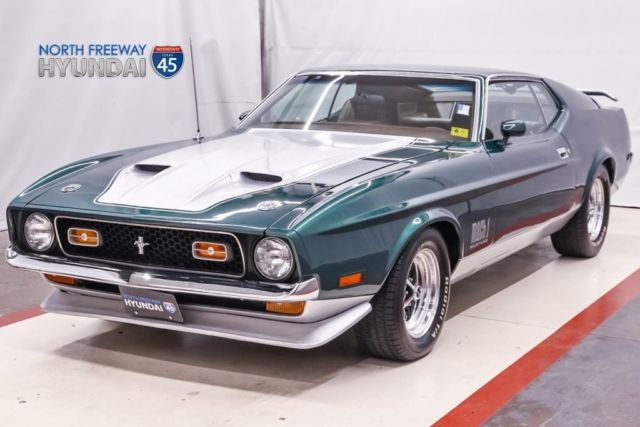1971 Ford Mustang, Dark Green with 5717 Miles available now! 1971 Ford Mustang Mach 1