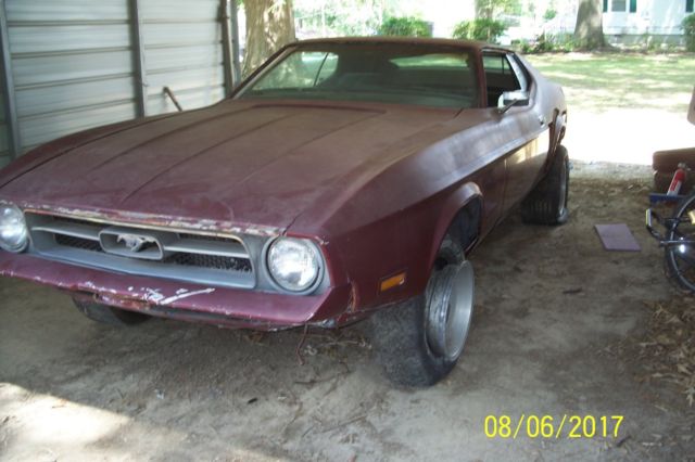 1971 Ford Mustang fastback 351C V-8 Project 1971 Ford Mustang
