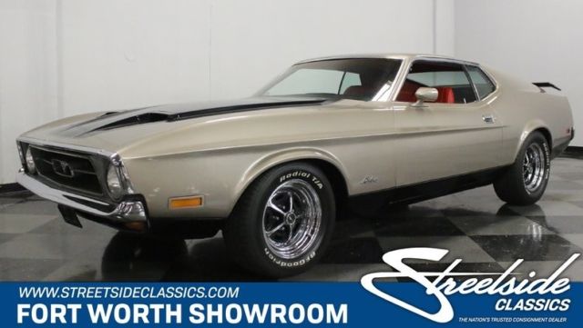 1971 Ford Mustang Fastback Hardtop 351 Cleveland V8 3 Speed Automatic Classic Vi 1971 Ford Mustang Fastback