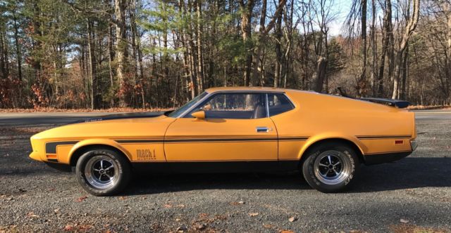 1971 Ford Mustang Fastback MACH 1 1971 Ford Mustang MACH 1