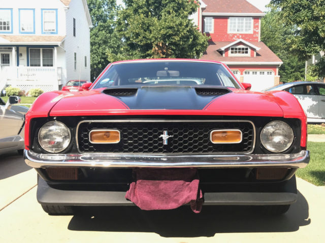 1971 FORD MUSTANG MACH 1 351C AUTOMATIC 1971 Ford Mustang Mach I Fastback 2-Door