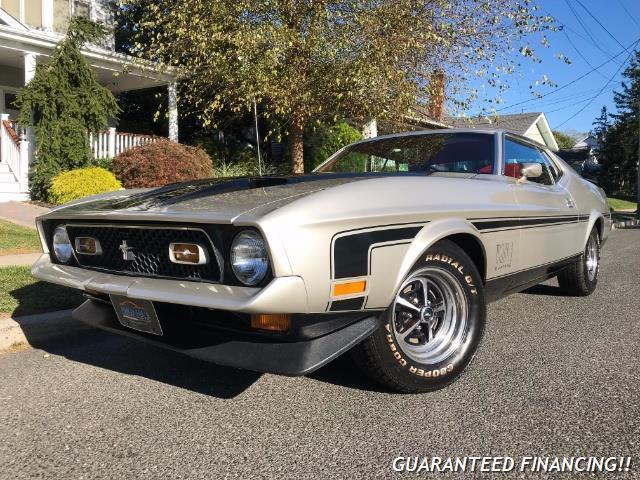 1971 Ford Mustang MACH 1 35,576 Miles Silver Automatic 1971 Ford Mustang MACH 1