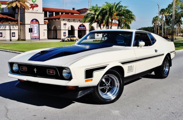 1971 Ford Mustang Mach 1 429 Cobra Jet Numbers Matching A/C - photo 2