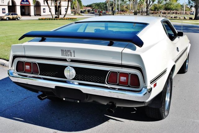 1971 Ford Mustang Mach 1 429 Cobra Jet Numbers Matching A/C - photo 4