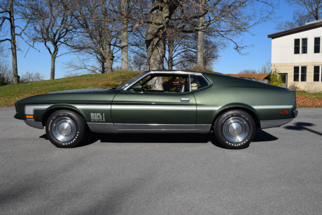 1971 Ford Mustang Ram-Air 4 Speed Matching Numbers - photo 3