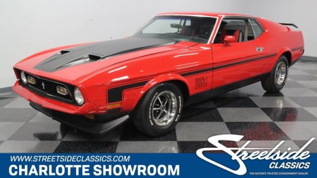 1971 Ford Mustang Mach 1 Hardtop 351 V8 3 Speed Automatic Classic Vintage Collec 1971 Ford Mustang Mach 1