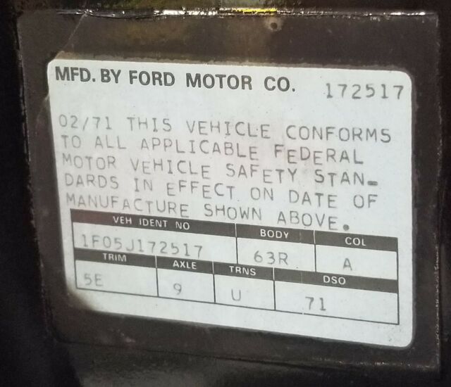 1971 Ford Mustang Mach 1 Fastback 429 Ram Air MUST SELL! NO RESERVE! - photo 2