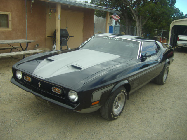 1971 Ford Mustang Mach I Fastback 2-Door 351-C 4V 29K Original Miles 1971 Ford Mustang Mach I Fastback 2-Door