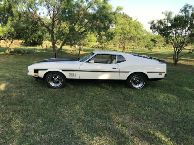1971 Ford Mustang Mach1 Fastback 351C Auto ps pb ac build sheet - photo 3