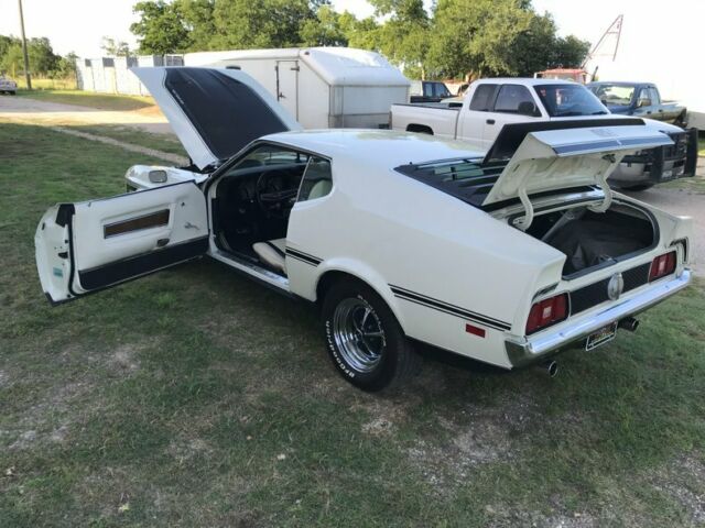1971 Ford Mustang Mach1 Fastback 351C Auto ps pb ac build sheet - photo 7
