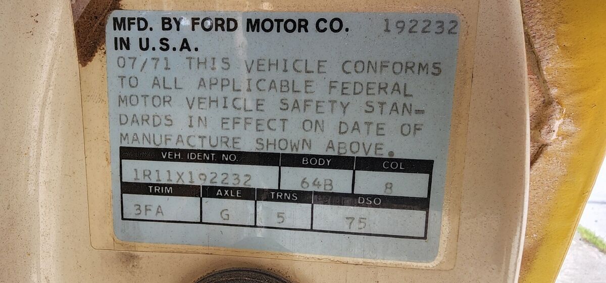 1971 Ford Pinto Runabout - photo 11