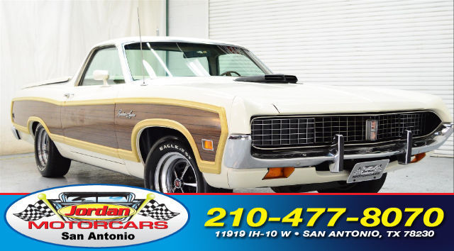 1971 Ford Ranchero Squire 1of25 Factory Shaker Hood Original Docs 1971 Ford Ranchero Squire