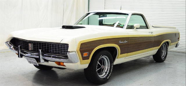 1971 Ford Ranchero Squire Unrestored, 2-owner, original, Shaker, 351 Cleveland 1971 Ford Ranchero Squire