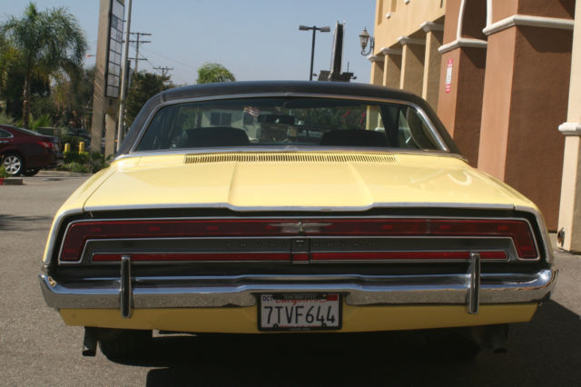 1971 Ford Thunderbird 2 Door Coupe with Black Vinyl Top - photo 4