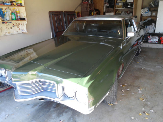 1971 Ford Thunderbird all ORIGINAL except new carb no reserve 1971 Ford Thunderbird none
