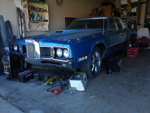 1971 Ford Thunderbird suicide doors, muscle car 1971 Ford Thunderbird