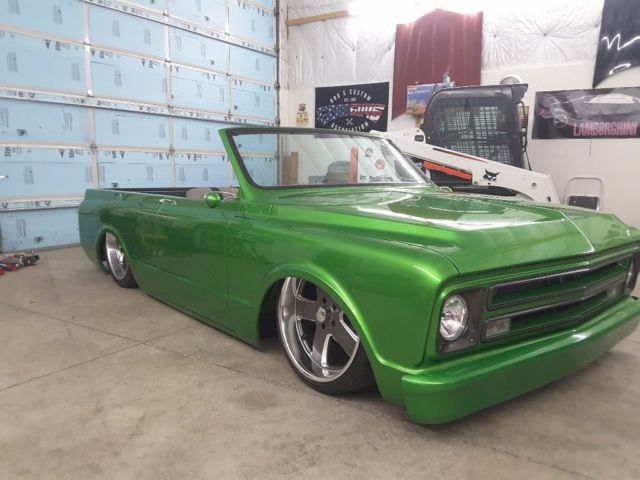 1971 full custom air bagged body dropped 2wd blazer ls1 swapped accuair chopped 1971 Chevrolet C-10 BAD ASS