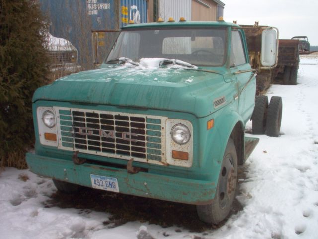 1971 GMC 5500 Dually Toro-flow Diesel Rat Rod Hauler Chevy Chassis No Reserve 1971 GMC 5500