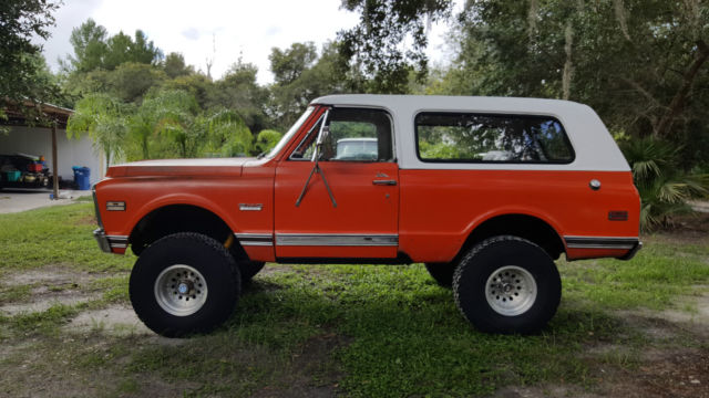 1971 GMC JIMMY CUSTOM CST BLAZER K5 4X4 ORIGINAL PAINT SURVIVOR 1971 Chevrolet Blazer 1971 JIMMY CUSTOM CST