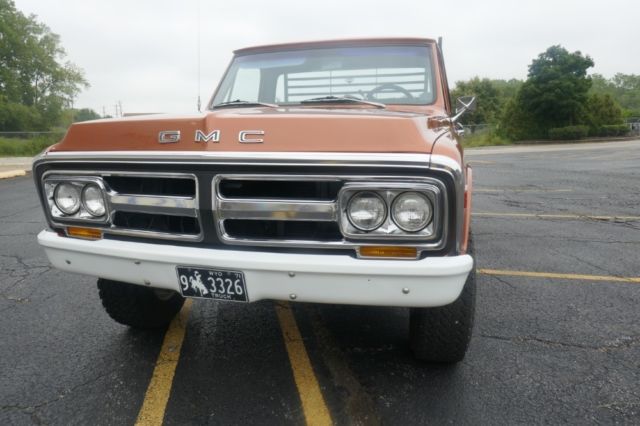 1971 GMC Pickup -K1500- 4X4 -K SERIES- COPPERHEAD FLEETSIDE MEDIU - photo 4
