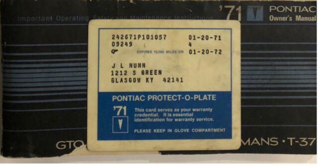 1971 Pontiac GTO Blue - photo 10