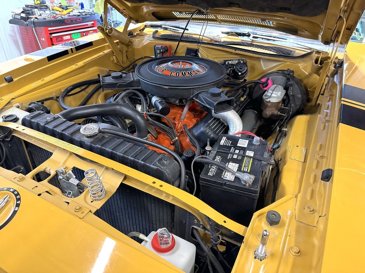 1971 PLYMOUTH U-CODE 440 TRACK PAK GTX 440 4SPD DANA 60 TRACK PAK PS PDB - photo 3