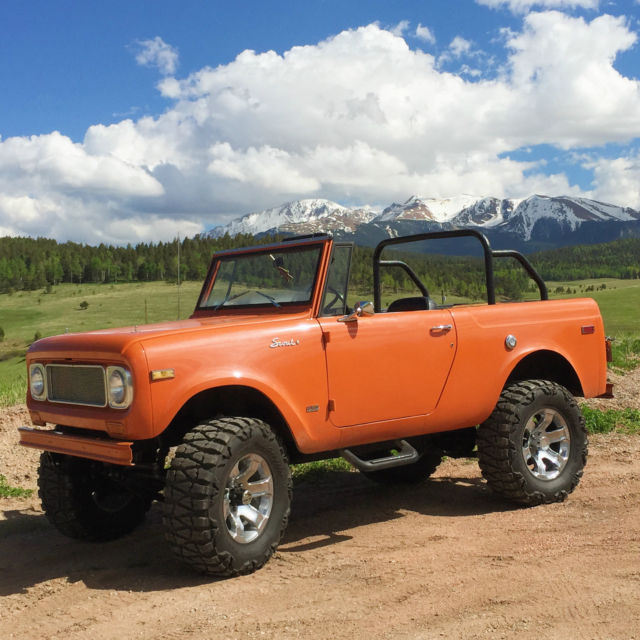 1971 IH SCOUT 800B Off road/highway driver 1971 International Harvester Scout