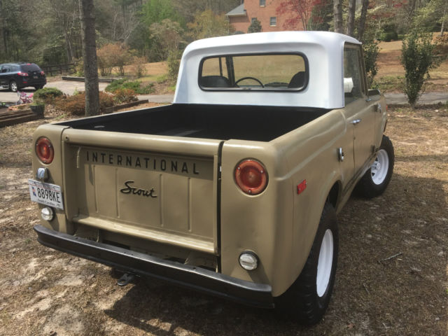 1971 International Harvester Scout Half Cab Pickup 800B Scout - photo 2