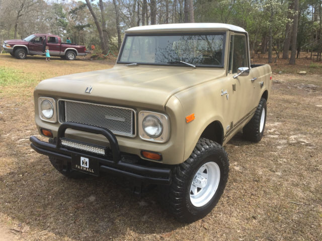 1971 International Harvester Scout Half Cab Pickup 800B Scout - photo 9