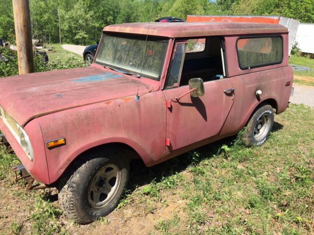 1971 International Scout 800B 1971 International Harvester Scout 800B