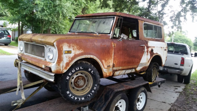 1971 International Scout 800b Comanche I6 Automatic 1971 International Harvester Scout