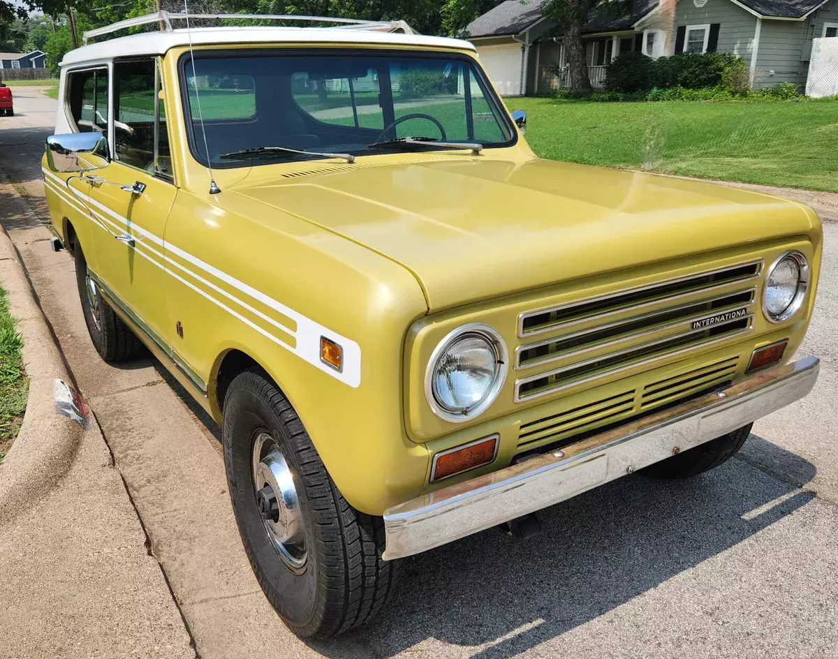 1971 International Scout II (Rare 810 Model) 1971 International Harvester Scout