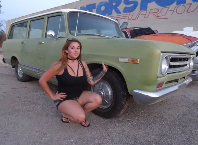 1971 International Travellall Custom AC PS PB PTG 1000 series orig paint V8 2WD 1969 International Harvester Travellall 1000 D Travelall