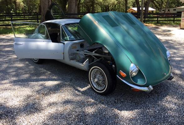 1971 Jaguar E-Type 2+2 Coupe V12 XKE V8 LS1 Swap Roadster Custom NO RESERVE 1971 Jaguar E-Type Coupe