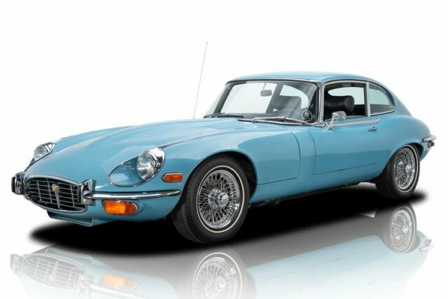 1971 Jaguar E-Type Light Blue Coupe 5.3 Liter Aluminum 12 4 Speed Manual 1971 Jaguar E-Type --