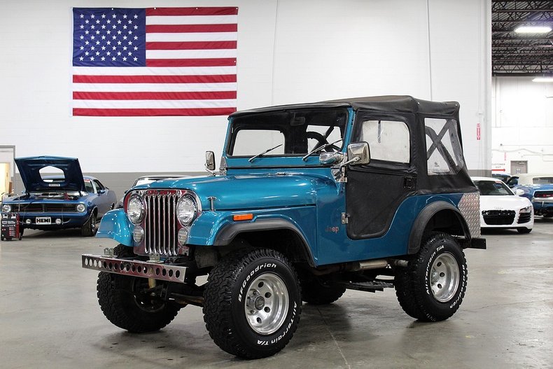 1971 Jeep CJ-5 12247 Miles Teal Jeep 231ci V6 Manual 1971 Jeep CJ --
