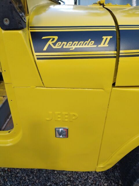 1971 Jeep CJ 5 SUV Yellow 4WD Manual 1971 Jeep CJ
