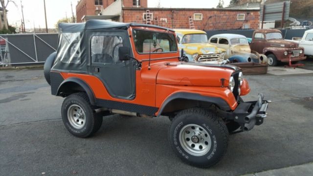1971 Jeep CJ5 SOFT & BIKINI TOP CJ7 WRANGLER RENEGADE BUICK 225 V6 NEW INTERIOR 1971 Jeep CJ