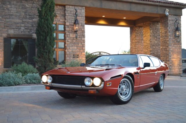 1971 Lamborghini Espada 400GT VIP interior All original tools books records 1971 Lamborghini Other