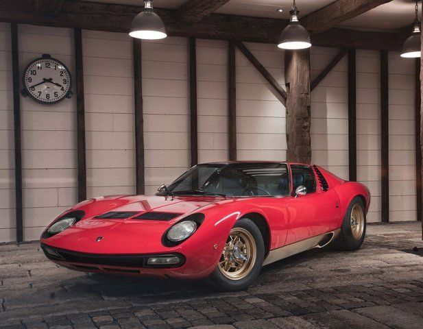 1971 LAMBORGHINI MIURA P400 SV 3,958 Miles MIURA P400 SV 1971 Lamborghini MIURA P400 SV --