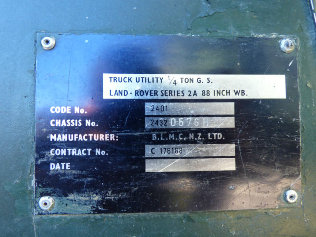 1971 Land Rover Series 2a skippy 88" green - photo 12