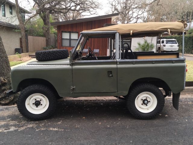 1971 Land Rover series 2a (IIa) RHD 1971 Land Rover Series IIa