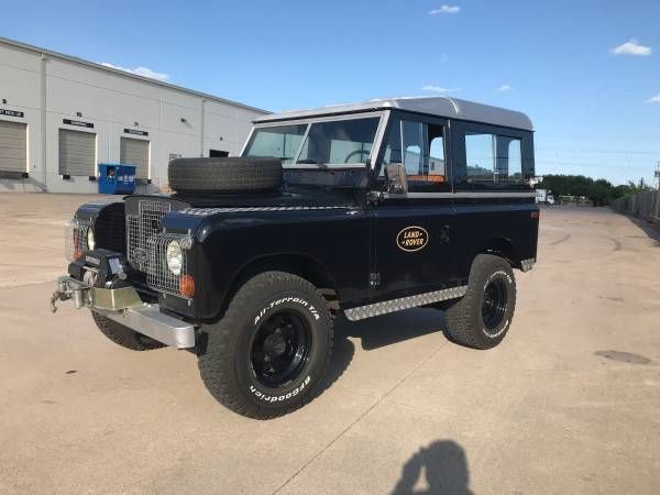 1971 Land Rover Series 2A Low Miles Restored In 2008 Look Great Deal Here 1971 Land Rover Series 2A