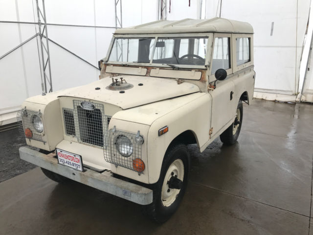 1971 LAND ROVER SERIES II DISCOVERY DRIVING RUNNING DRIVES TRADES ACCEPTED 1971 Land Rover Series II --