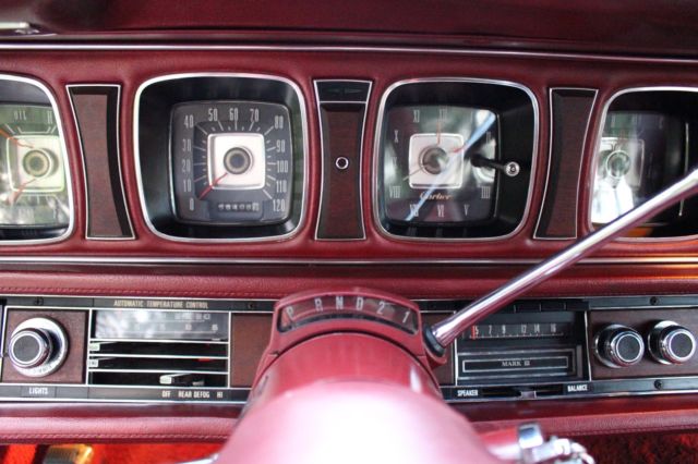 1971 Lincoln Continental Mark III RARE Sunroof 58k Original Miles 160+ Pics - photo 13