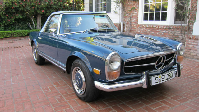 1971 MERCEDES 280SL (PAGODA) MINT CONDITION with HARDTOP 1971 Mercedes-Benz SL-Class