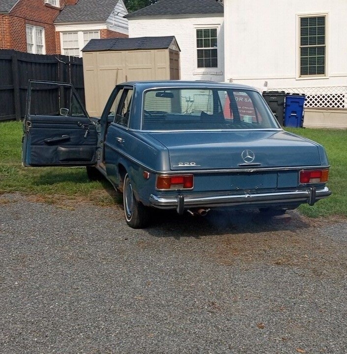 1971 Mercedes-Benz 220 base - photo 8